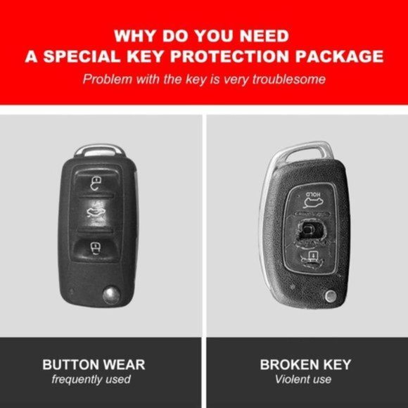 Lexus Leather Key Fob Cover Case Black 3B#826 - Picture 4 of 11